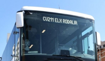 Identificación de la línea y su denominación en el frontal