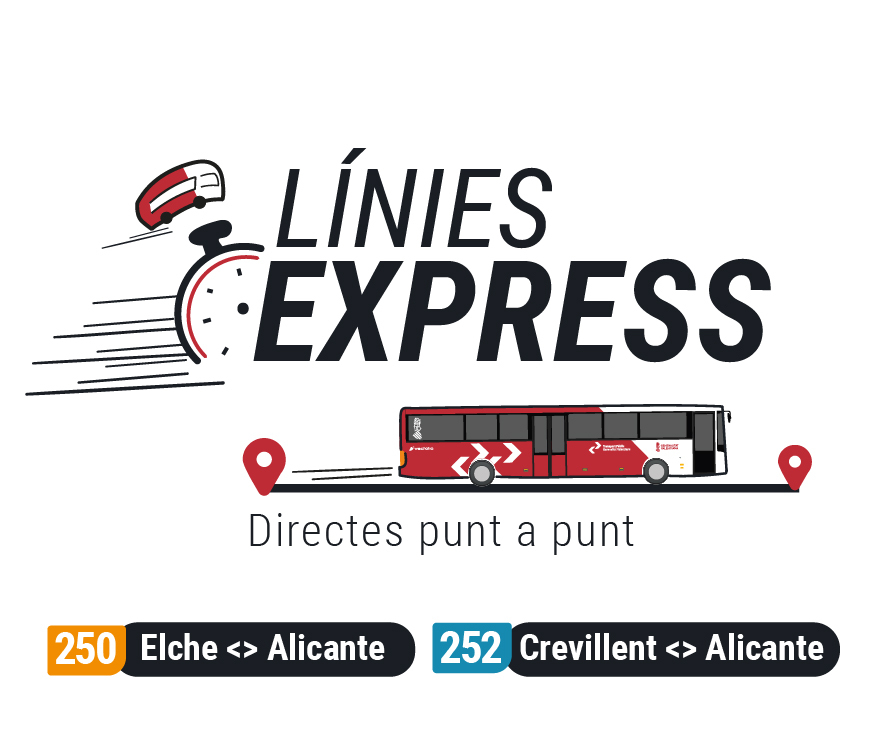 línies express Alicante